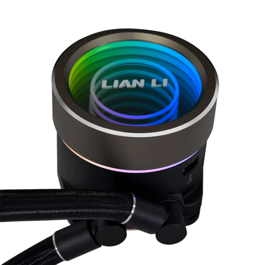 Lian Li Galahad II Trinity RGB SL-INF 360mm Liquid AiO CPU Cooler in Black