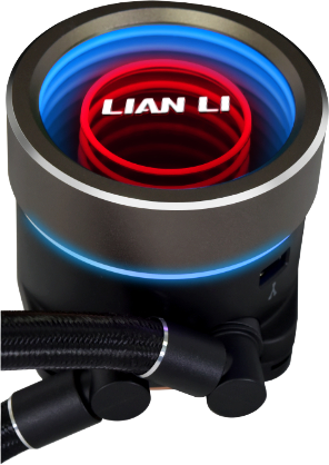 Lian Li Galahad II Trinity RGB SL-INF 360mm Liquid AiO CPU Cooler in Black