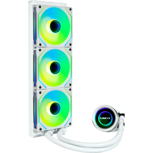 Lian Li Galahad II Trinity RGB SL-INF 360mm Liquid AiO CPU Cooler in White