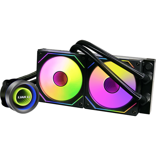Lian Li Galahad II Trinity RGB SL-INF 240mm Liquid AiO CPU Cooler in Black
