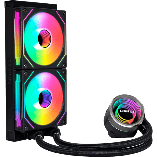 Lian Li Galahad II Trinity RGB SL-INF 240mm Liquid AiO CPU Cooler in Black