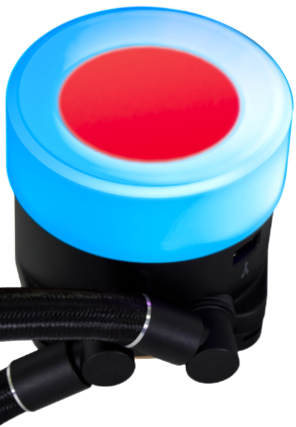 Lian Li Galahad II Trinity RGB SL-INF 240mm Liquid AiO CPU Cooler in Black