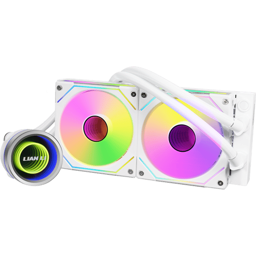 Lian Li Galahad II Trinity RGB SL-INF 240mm Liquid CPU Cooler - White