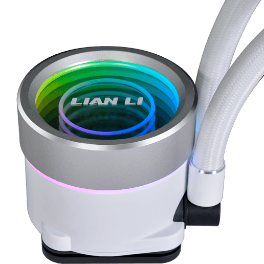 Lian Li Galahad II Trinity RGB SL-INF 240mm Liquid CPU Cooler - White