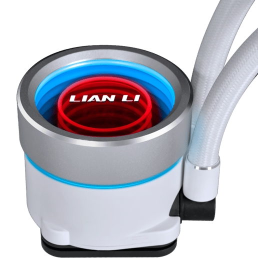 Lian Li Galahad II Trinity RGB SL-INF 240mm Liquid CPU Cooler - White