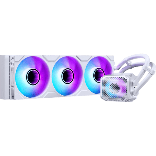 Phanteks Glacier One 360 M25 Gen2 360mm RGB All In One CPU Water Cooler in White