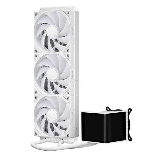 TRYX PANORAMA SE ARGB 360mm AiO Liquid CPU Cooler in White