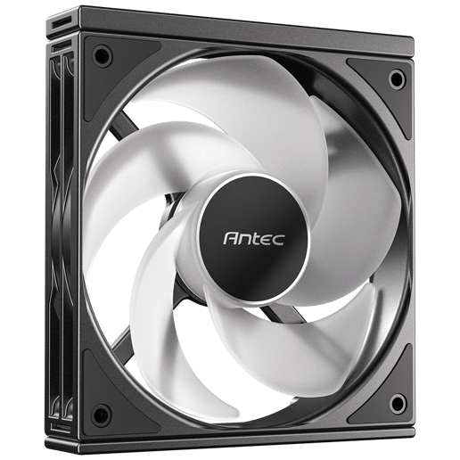 Antec Connect C120 ARGB Reverse 120mm Black Fan - Triple Pack