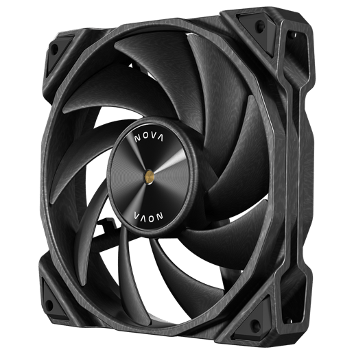 Antec Nova 120 PWM 120mm Fan 3-Pack - Black