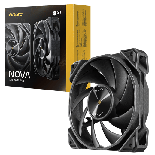Antec Nova 120 PWM 120mm Fan - Black
