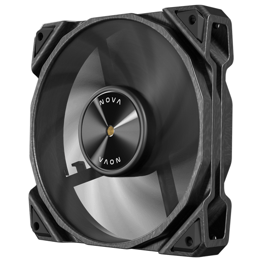 Antec Nova 120 PWM 120mm Fan 3-Pack - Black