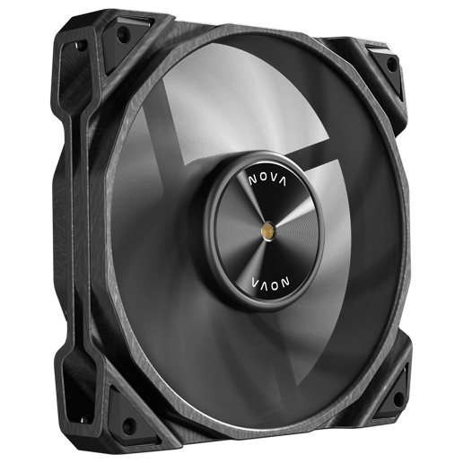 Antec Nova 120 PWM 120mm Fan 3-Pack - Black