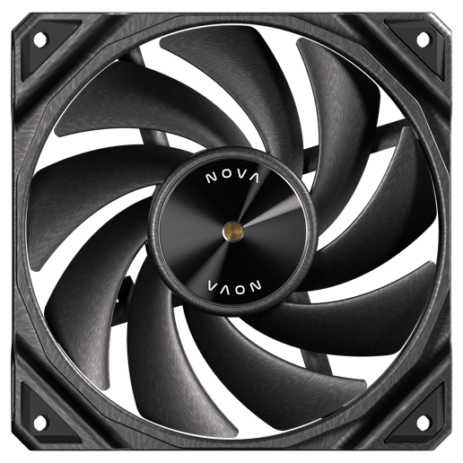 Antec Nova 120 PWM 120mm Fan 3-Pack - Black
