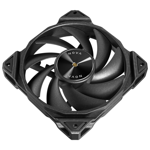 Antec Nova 120 PWM 120mm Fan 3-Pack - Black