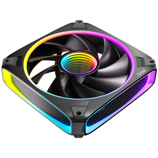 Antec Orbit ARGB 120mm Black PWM Case Fan - Triple Pack