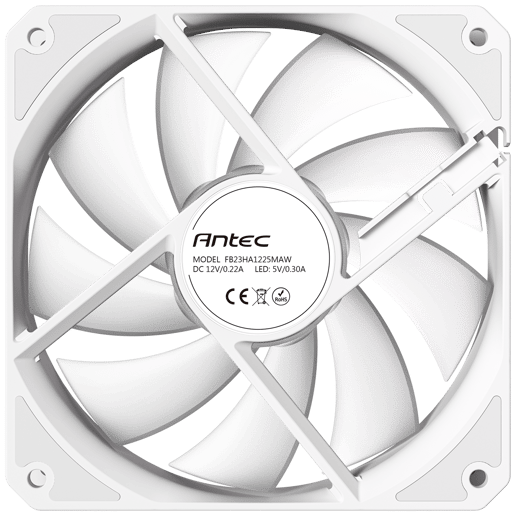 Antec P12 ARGB PWM 120mm White - Triple Pack