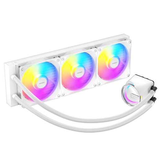 Antec Skeleton 360 ARGB All-in-One Liquid CPU Cooler, White