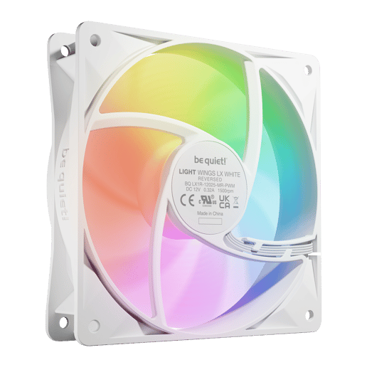 Be Quiet! Light Wings LX 120mm PWM Reverse White