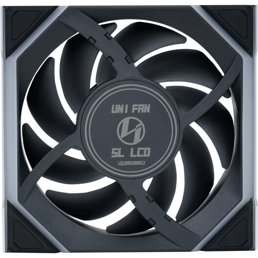 Lian Li UNI FAN SL Wireless LCD Reverse Flow 120mm Black