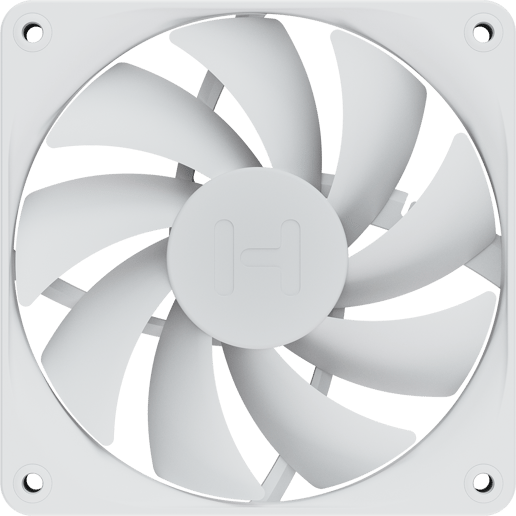 HYTE FA12 120MM CASE FANS SNOW WHITE 4PK