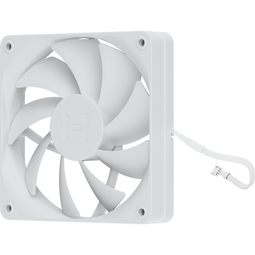 HYTE FA12 120MM CASE FANS SNOW WHITE 4PK