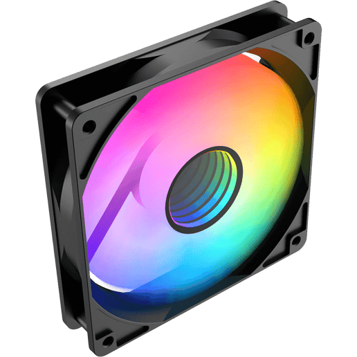 CiT Halo Reverse 120mm Infinity ARGB Black PWM Cooling Fan