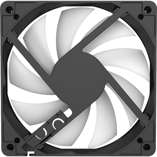 CiT Halo Reverse 120mm Infinity ARGB Black PWM Cooling Fan
