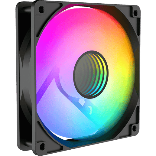 CiT Halo Reverse 120mm Infinity ARGB Black PWM Cooling Fan