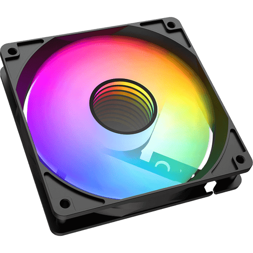 CiT Halo Reverse 120mm Infinity ARGB Black PWM Cooling Fan