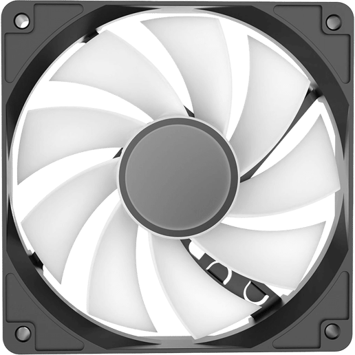CiT Halo Reverse 120mm Infinity ARGB Black PWM Cooling Fan
