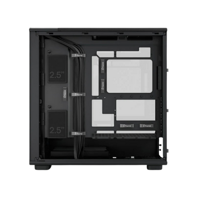 Fractal Epoch XL Black TG RGB Light Mid Tower Gaming Case - Black 