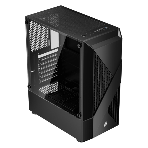 1st Player F3-A Mid Tower Gaming Case - Black 