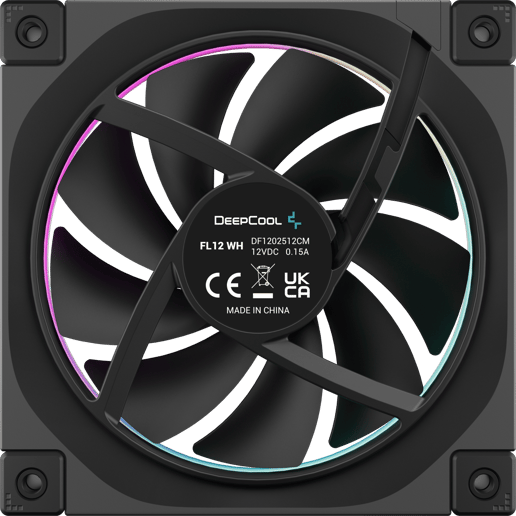 DeepCool FL12 120mm PWM Fan in Black