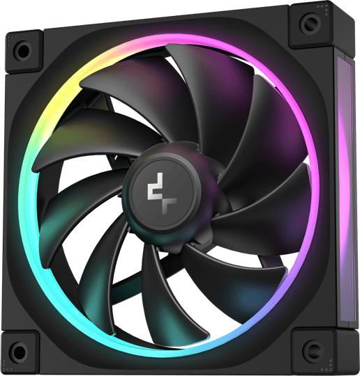 DeepCool FL12-3 IN 1 120mm PWM Triple Fan Pack in Black