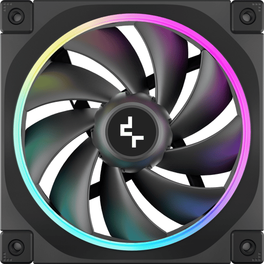 DeepCool FL12-3 IN 1 120mm PWM Triple Fan Pack in Black