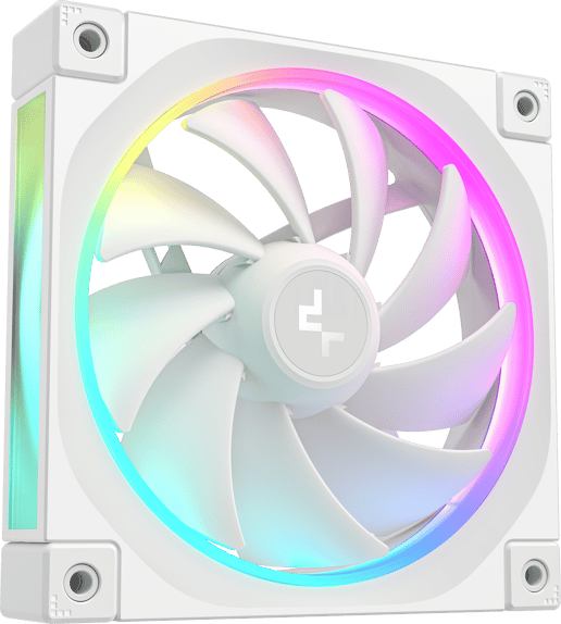 DeepCool FL12 WH-3 IN 1 120mm PWM Triple Fan Pack in White