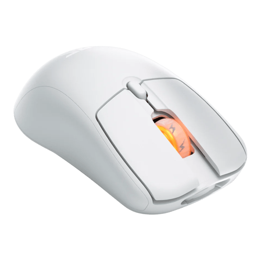 FNATIC BOLT Wireless Gaming Mouse, White