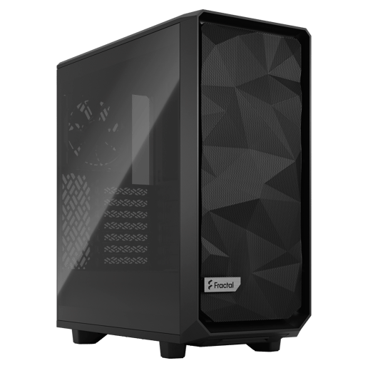 Fractal Meshify 2 Compact Mid Tower Gaming Case - Black 
