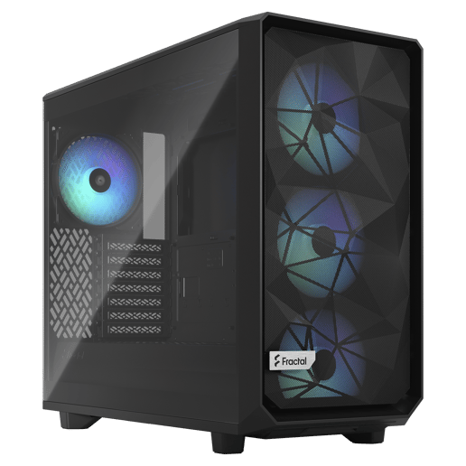Fractal Meshify 2 Lite RGB Mid Tower Gaming Case - Black 