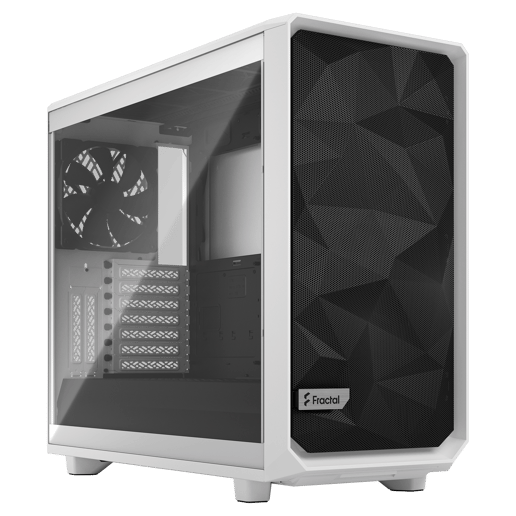 Fractal Design Meshify 2 Mid Tower Gaming Case - White 
