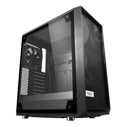 Fractal Design Meshify C - TG Full Tower Case - Black 