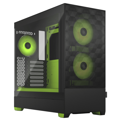 Fractal Pop Air RGB Mid Tower Gaming Case - Green 