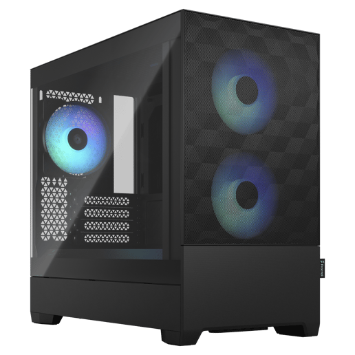 Fractal Pop Mini Air RGB Mini Tower Gaming Case - Black 