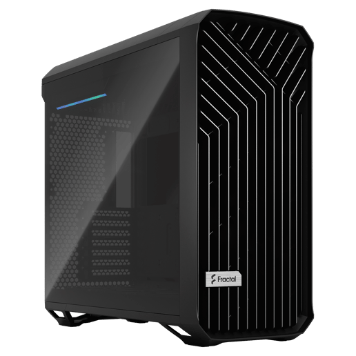Fractal Torrent Mid Tower Gaming Case - Black 