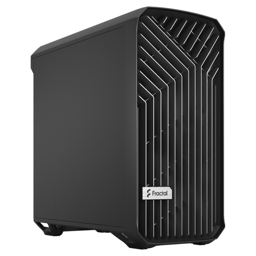 Fractal Torrent Compact Mid Tower Gaming Case - Black 