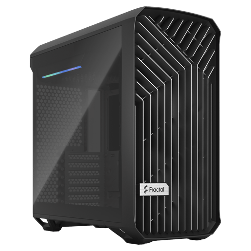 Fractal Torrent Compact TG Mid Tower Gaming Case - Black 