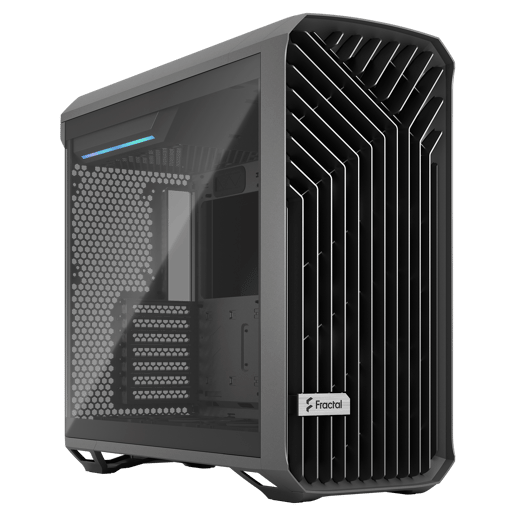Fractal Torrent Mid Tower Gaming Case - Grey 