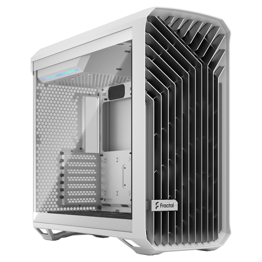Fractal Torrent TG RGB Mid Tower Gaming Case - White 