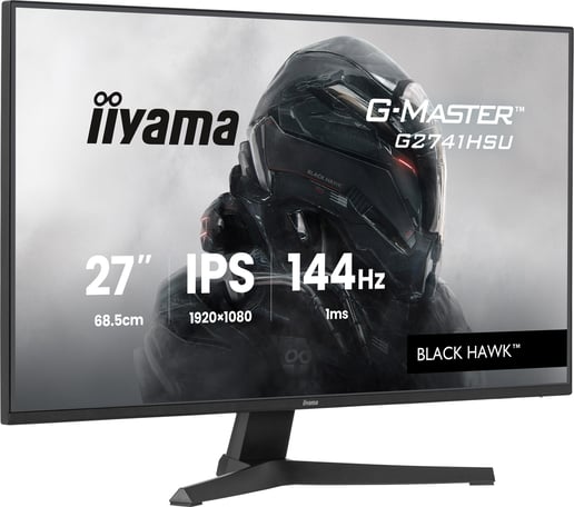 iiyama G2741HSU-B1 27" Full HD Gaming Monitor - IPS, 144Hz, 1ms, Speakers, HDMI