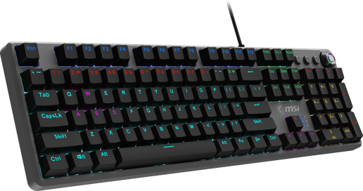 MSI FORGE GK310 Gaming Keyboard with Red Switches